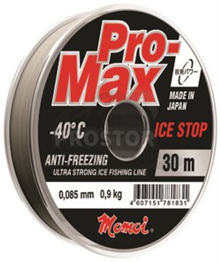 Леска Momoi Pro-Max Ice Stop 0,091мм 1,0кг 30м - фото 14795