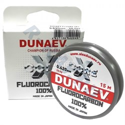 Леска Dunaev Fluorocarbon 100% 30м / 0.165мм / 3,0кг - фото 14816