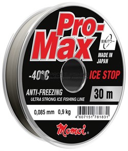 Леска Momoi Pro-Max Ice Stop 0,142мм 2,4кг 30м - фото 15481