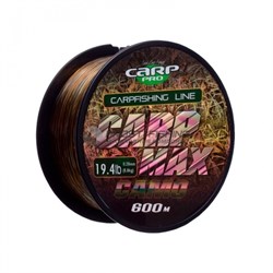 Леска Carp Pro. Carp Max Camo 600м / 0,28мм / 8.8кг - фото 19315