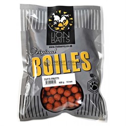 Бойлы тонущие Lion Baits Original 14мм Тутти-Фрутти 400гр - фото 21442