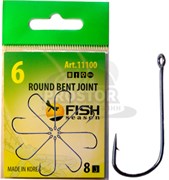Крючок Fish Season Round Bent Joint бол.ушко №08 11100-08F