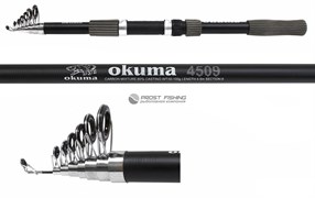 Спиннинг тел OKUMA 4.5м тест 80-160гр