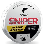 Леска Salmo Sniper Clear 100м / 0,25мм / 4,7кг