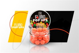 Бойлы Ultrabaits Pop-Up 14мм Т-Фрутти 30гр /оранж