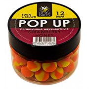 Бойлы двухцвет. Pop-Up LION BAITS Клубничный мёд 12мм 25гр