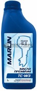 Масло Marlin премиум 2Т ТС-W3 полусинт. 1л.