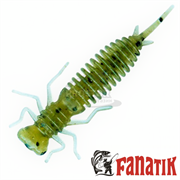 Съедобный силикон Fanatik Larva 1.6  цв001 (10шт в уп)
