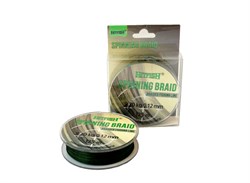 Плетёный шнур HITFISH SPINNING BRAID 4x 125м тёмн зел 0.23мм / 13.14кг - фото 12409