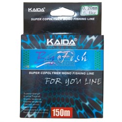 Леска монофильная Kaida Big Fish 0,35 мм, 150 метров - фото 12883