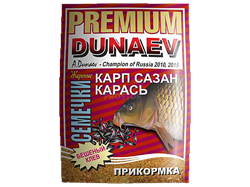 Прикормка Dunaev Premium 1кг Карп-Сазан Жареные семечки - фото 12968