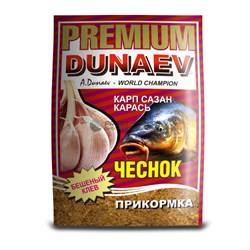 Прикормка Dunaev Premium 1кг Карп Карась Чеснок - фото 16116