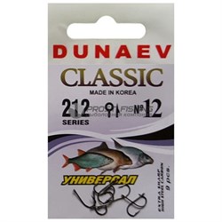 Крючок Dunaev Classic 212 Универсал №12 - фото 18433