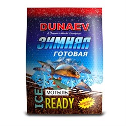 Прикормка зимняя Dunaev готовая Ice Ready 0,5кг мотыль - фото 18666