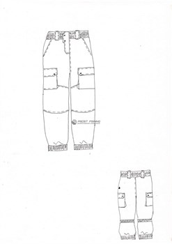 Костюм горка рип флис разм.48-50 Мишень 1205-3 - фото 22306