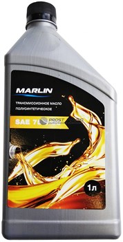 Масло Marlin трансмиссион. SAE 75W-90 полусинт. 1л. - фото 23791