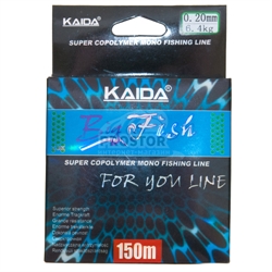 Леска монофильная Kaida Big Fish 0,20 мм, 150 метров - фото 7378