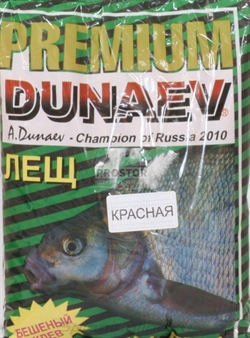 Прикормка Dunaev Premium 1кг Лещ красная - фото 8013