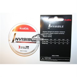 Kaida Invisible Fluorocarbon 100% 30м / 0,17мм / 1,8кг. - фото 8649