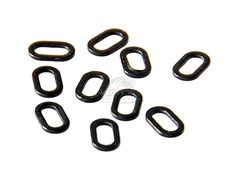 Кольцо д/карп оснасток овальное Sokudo Rig Rings 3x6мм