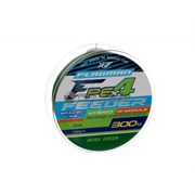 Шнур Flagman PE Hybrid F4 Feeder Moss Green 300м / 0,12мм / 6.4кг