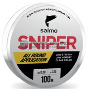 Леска Salmo Sniper Clear 100м / 0,20мм / 3,1кг
