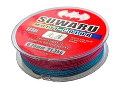 Плетёный шнур BAT SUWARU цветная 125м/0,30мм/28.5кг